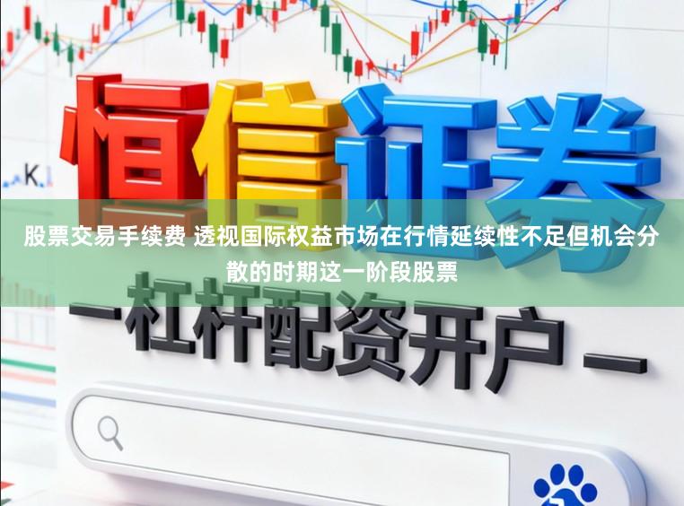 股票交易手续费 透视国际权益市场在行情延续性不足但机会分散的时期这一阶段股票